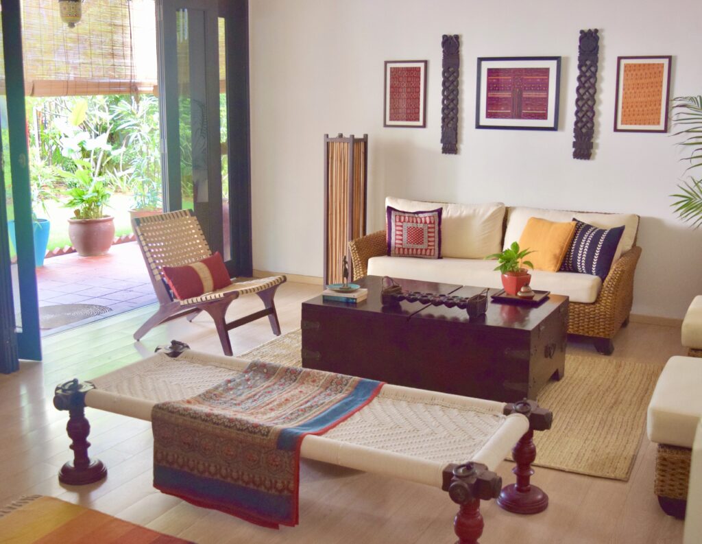 Living room entrance | ASHA RAJ home tour