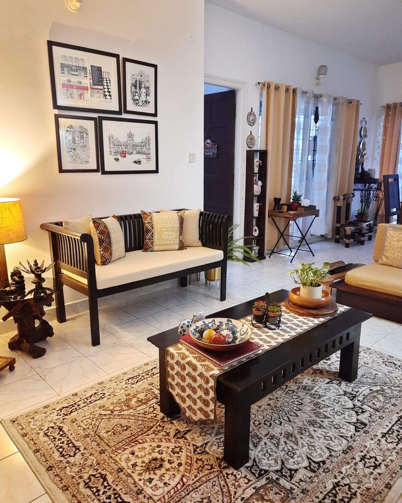 Living room decor | Upasana Talukdar home tour | thekeybunch decor