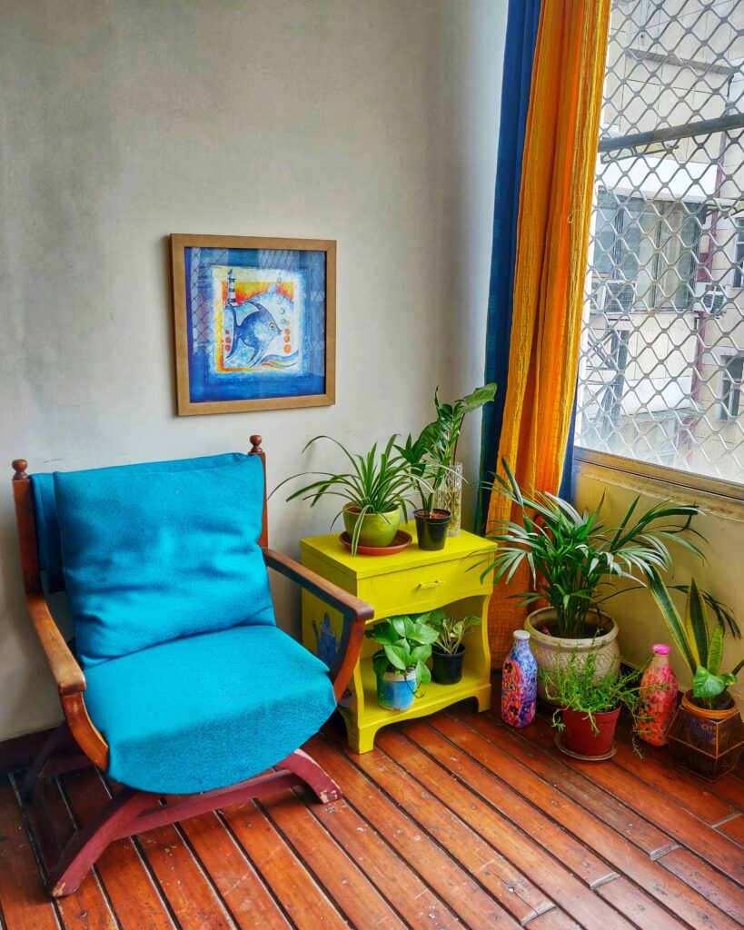 Unique decorating style is strewn generously with personal touches, mixed and varied | Dharitri home tour | thekeybunch decor