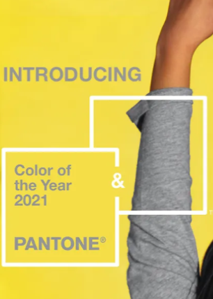 Pantone has announce two colors of the year 2021 is Yellow and Gray - Pantone® COTY21 theKeybunch decor blog