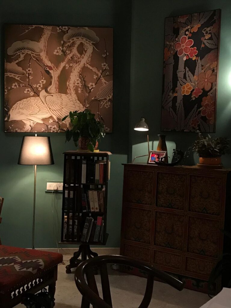 living room corner design - 'Sir' Indian Movie set | theKeybunch decor blog
