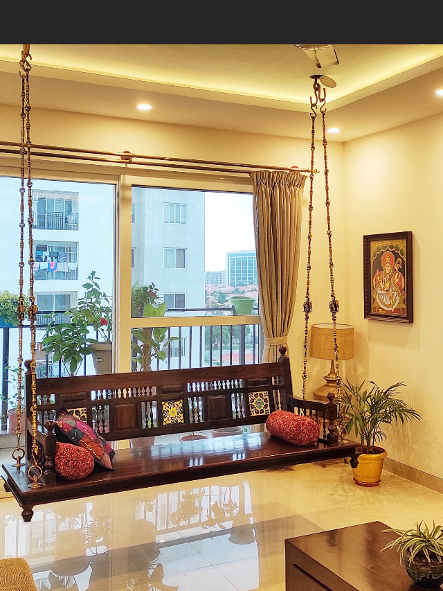 Indira Prashant Home Tour: A beautiful Antique Modern apartment in Bangalore