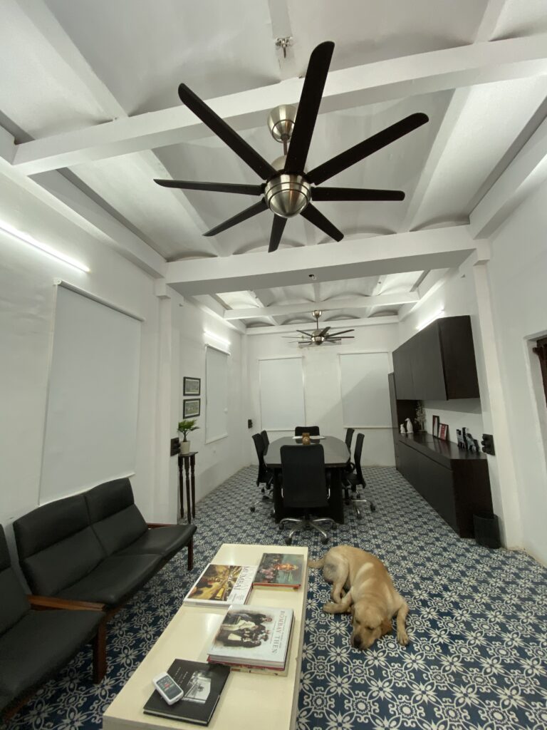 Villa Rashmi - A Heritage Gem in Mumbai | The office section at Villa Rashmi | TheKeybunch decor blog