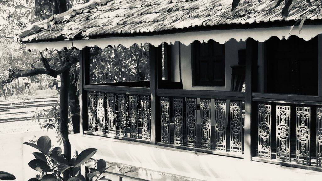 Villa Rashmi - A Heritage Gem in Mumbai | The wood roof in the villa heritage has been covered with Mangalore tiles | TheKeybunch decor blog