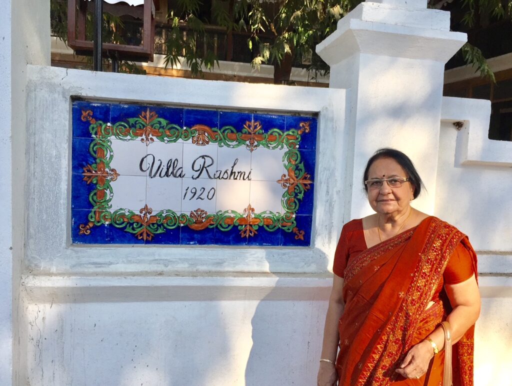 Villa Rashmi - A Heritage Gem in Mumbai | Rashmi the owner of the old heritage villa in Mumbai | TheKeybunch decor blog