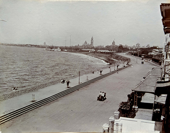Villa Rashmi - A Heritage Gem in Mumbai | An old pic of Marine Drive when it was called Kennedy Sea Face | TheKeybunch decor blog