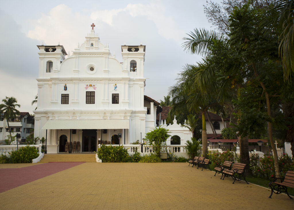 Betalbatim in Goa, India | Our Lady of Remdious Church in Betalbatim is at the center of the village | TheKeybunch decor blog