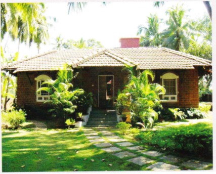 Betalbatim in Goa, India | Peace Cottage where Eleanor conducts her classes | TheKeybunch decor blog