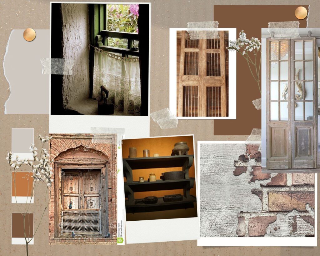 Lahore house in the movie Sardar Ka Grandson | The moodboards transitioned to the set