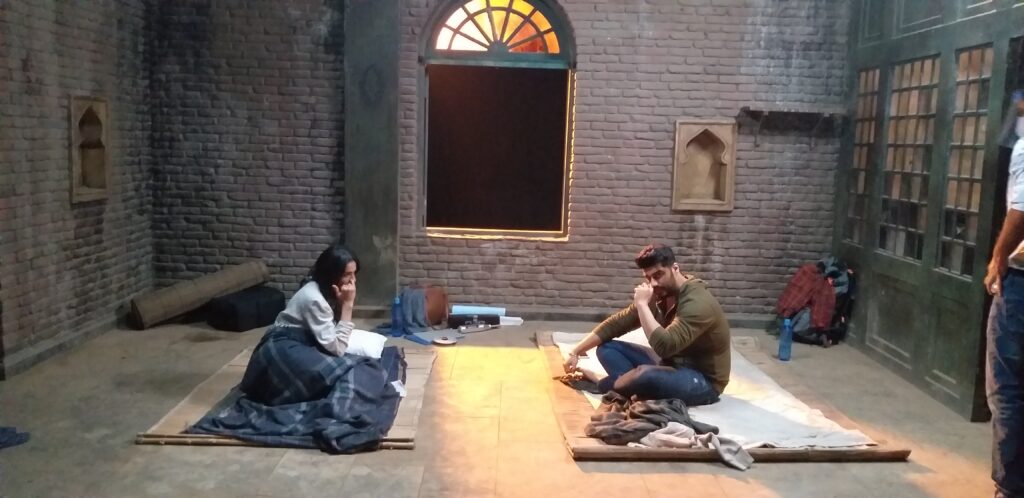 Lahore house in the movie Sardar Ka Grandson | Arjun Kapoor and Nakul Preeth Singh on the set