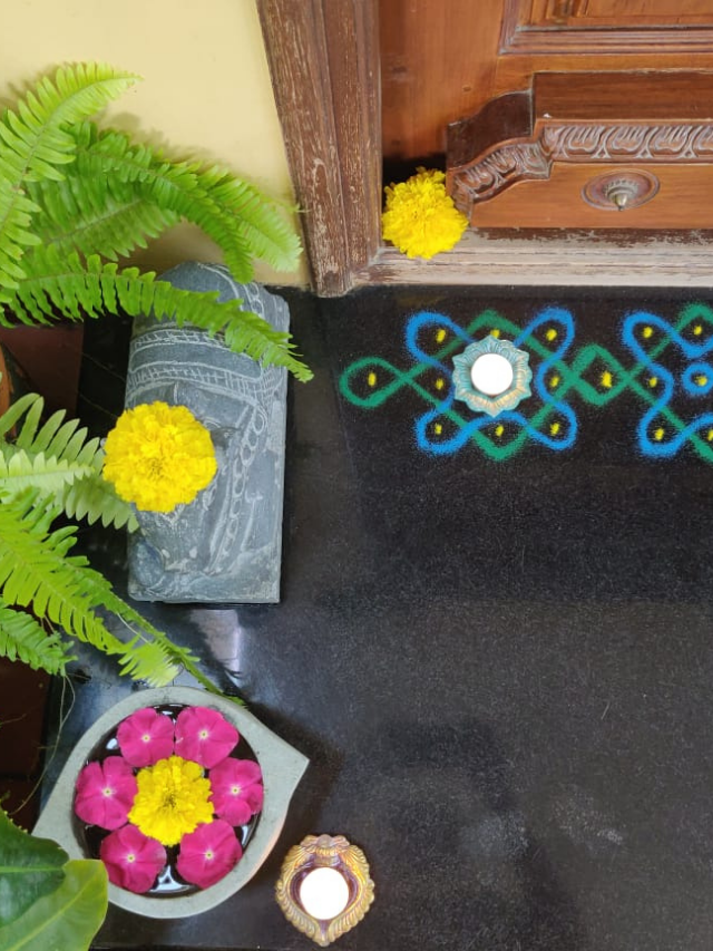Diwali decor ideas from Jayalakshmy Krishna’s Home