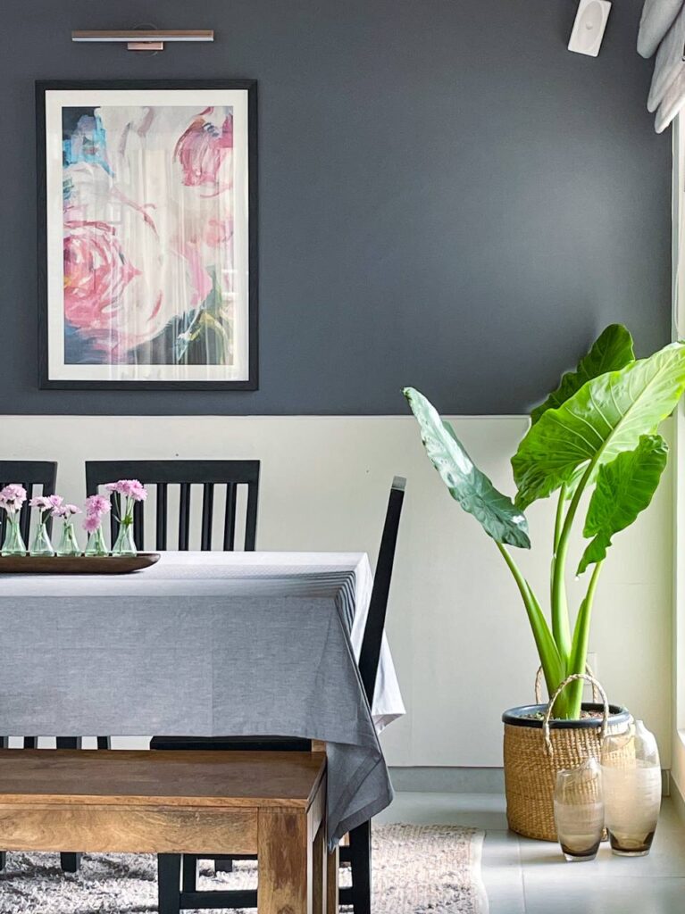 Decor Trends for 2022 | The colors pink and green are looking stunning with the gray wall