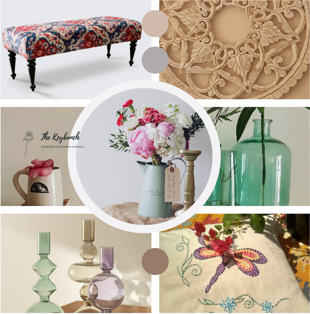 Spring decor and Products | Moodboard for spring summer - TheKeybunch decor products and decor products from other stores