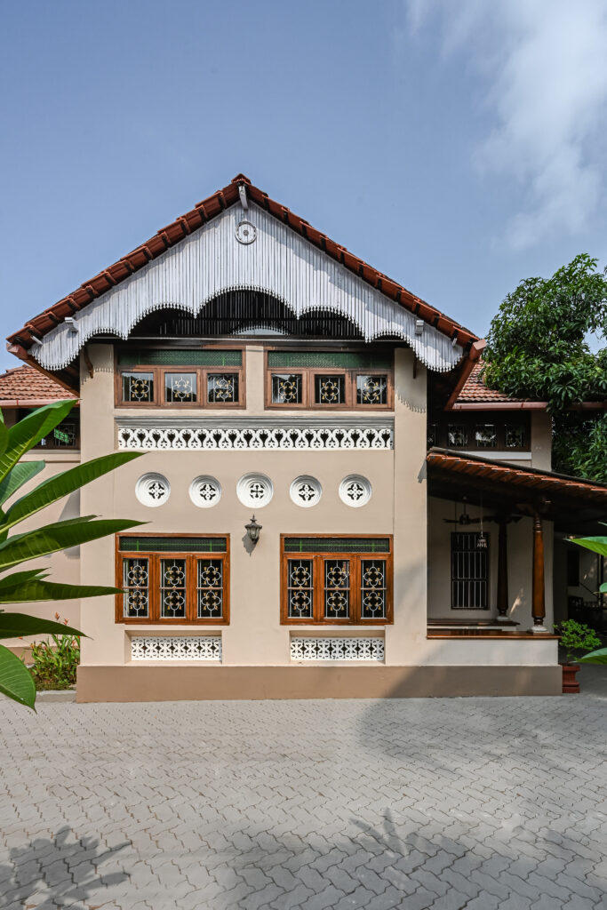 Raja’s Cottage - A traditional Mangalore home with a Chettinad Flavour | front facade