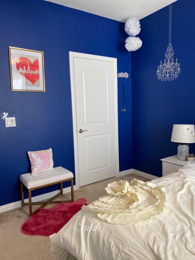 Home tour of Meena Harish | Royal blue color