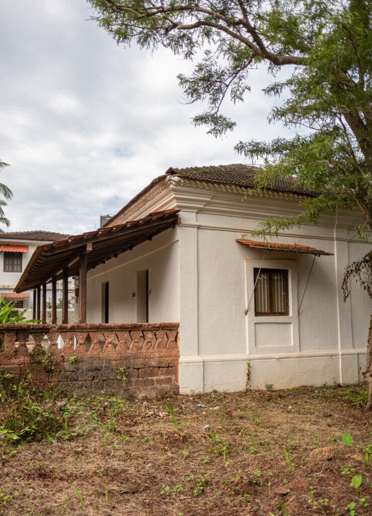 The restored facade of an old heritage building in Parra |