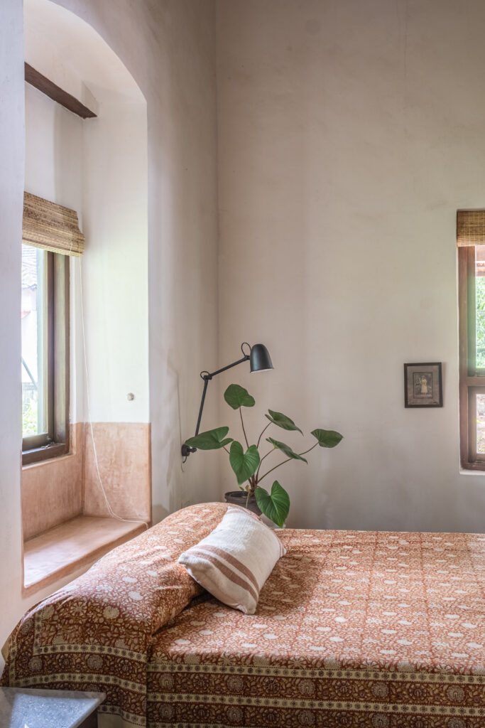 Bedroom with window | Heritage home in Parra