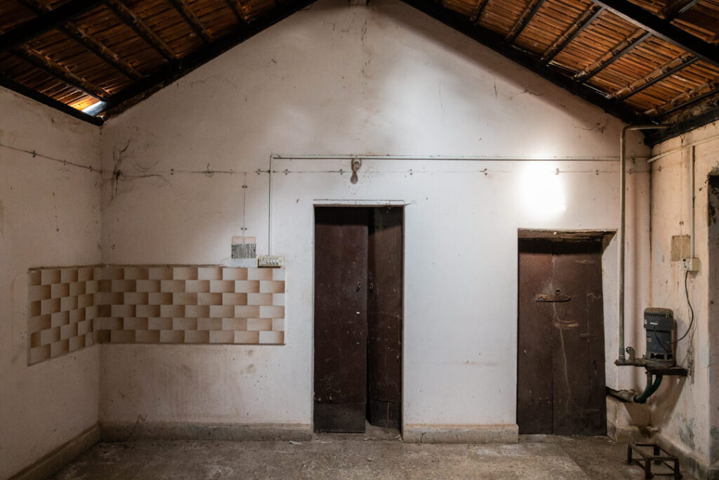 Before restored - room door of heritage home in Parra | Heritage home in Parra