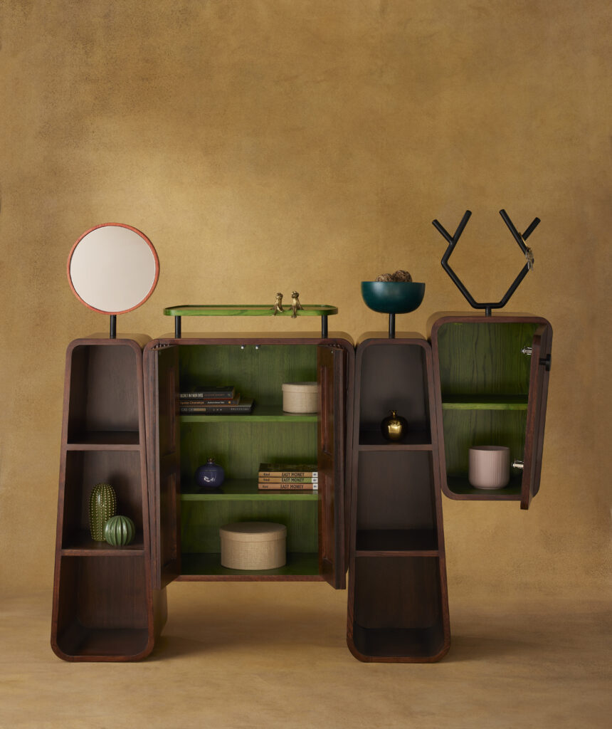 Moose cabinet a furniture design by Priyam Doshi | Priyam Doshi, Designer and Founder of Name Place Animal Thing